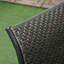 Nusreta Stacking Patio Dining Side Chair