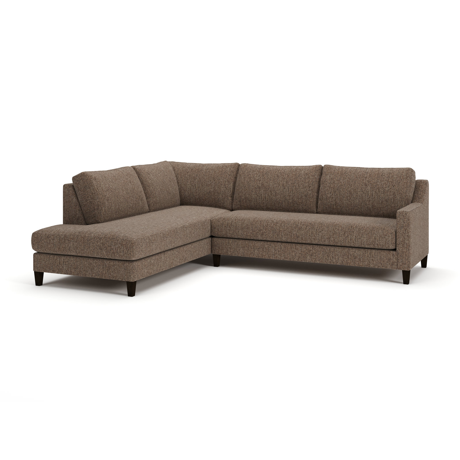 Marlowe 2-Piece Upholstered Sectional, Valet Coffee, Left Hand Facing