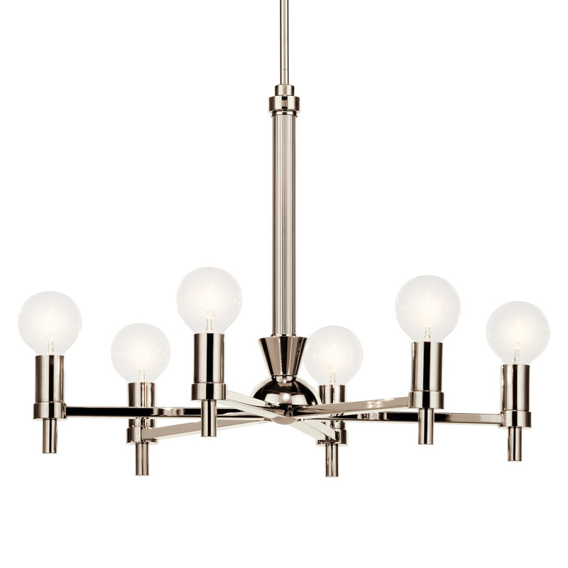 Lustre Torvee 6Lt, Nickel