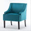 Chaise d'appoint polyvalente en bois massif avec accoudoirs encastrés et rembourrage en mousse-1020606932