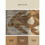 Tapis beige rustique moderne à motif bloc Bigfoot lavable à la machine Ozgur-997512409