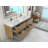 Seavy 59'' Double Bathroom Vanity with Acrylic Top-1828634193