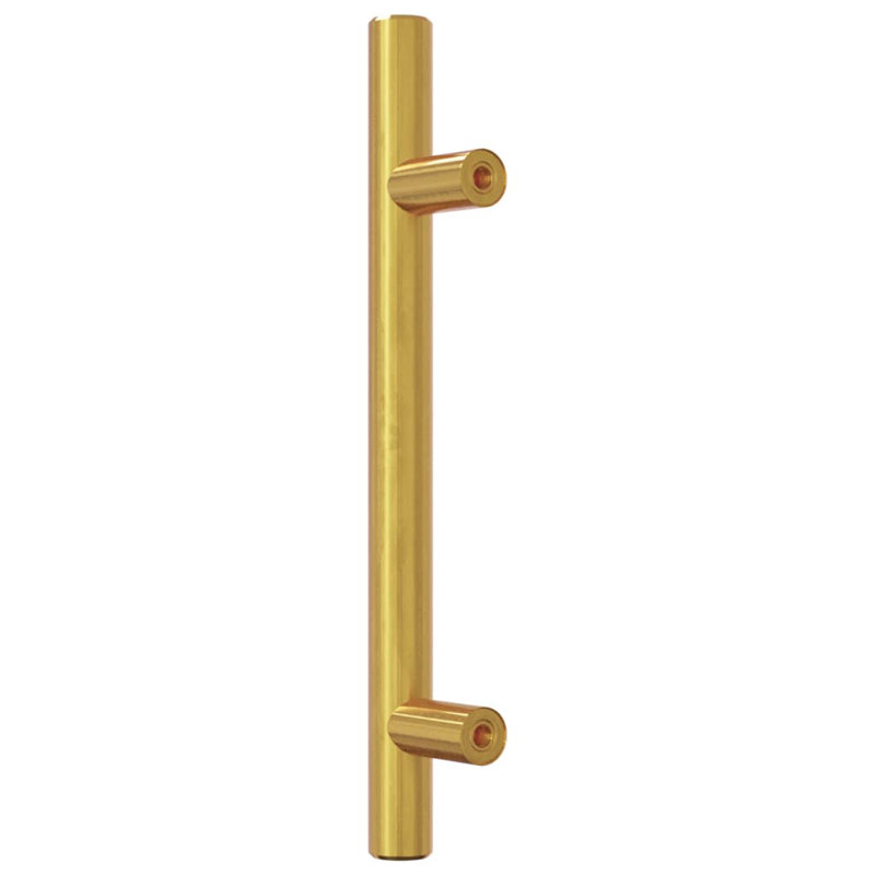 Metro Lane Cabinet Handles 20 Pcs Bronze 96 Mm Stainless Steel, 96 Mm, Gold