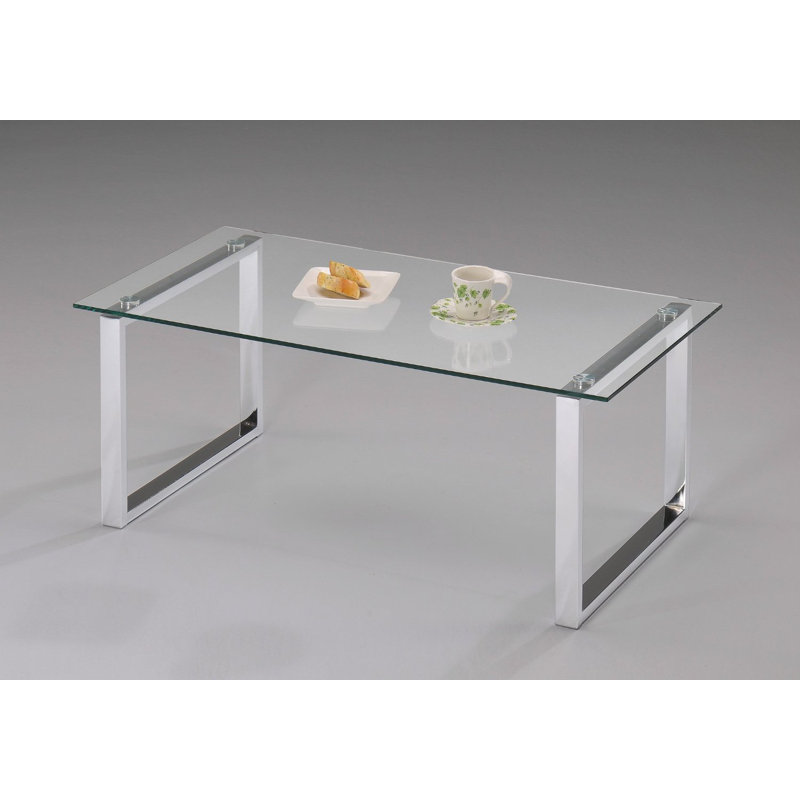 Crotzer Glass Top Coffee Table