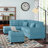 Romulus Upholstered L-Shaped Sectional Reversible-648361283