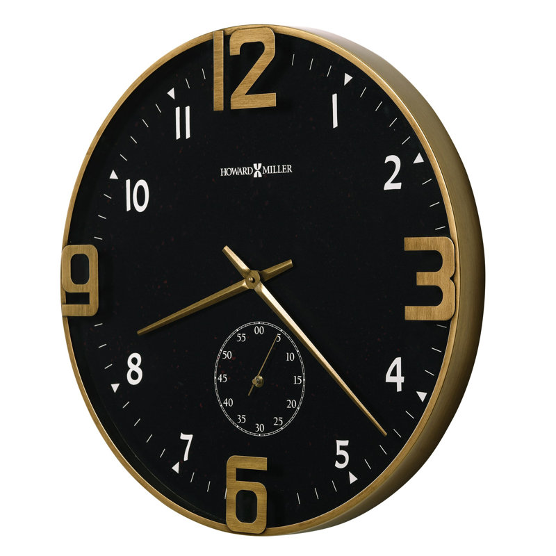Oversized Paisley 24'' Wall Clock