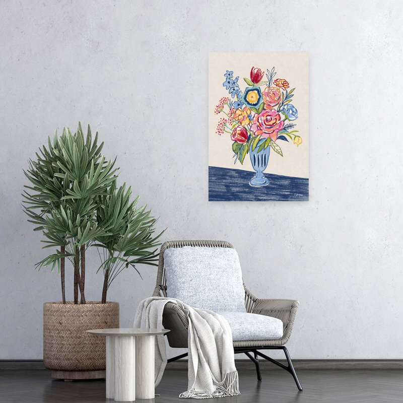 Art floral nature printanier, 24" H x 16" W