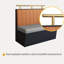 Banc de bar en similicuir