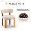 Chaise d'appoint rembourrée en similicuir-670082515