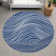 Machine Washable Indoor/Outdoor Bourkelands ACN2350 Stripes Rug