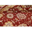 Tapis rouge en laine noué à la main de conception unique 9 pi 1 po x 12 pi 0 po Nidhogg