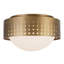 Astoria 10-in Black Flush Mount-1484553678
