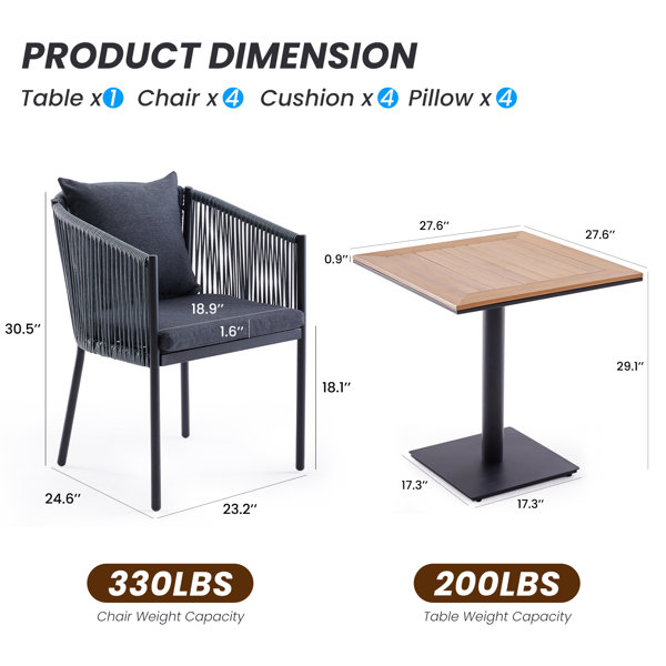 Dimensions du produit