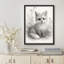 Realistic Fox Portrait Framed Wall Art Prints - Soft detailed fox illustration, for nursery or bedroom-125212068-125212073