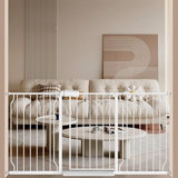 Archie & Oscar Extra Wide Baby Gate, Walk Through Pressure Mounted No Drill,Easy Install Extra Security