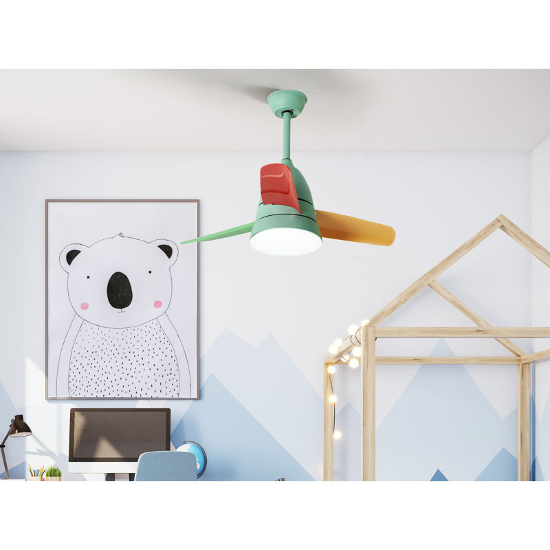 Aswad 78cm Ceiling Fan with LED Lights