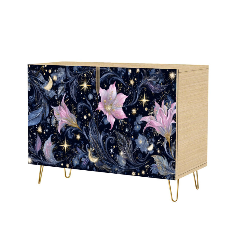 Buffet Buffet avec rangement Mystical Night Garden