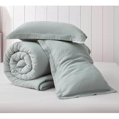 Breeze Cotton Gauze Comforter Bedding Set