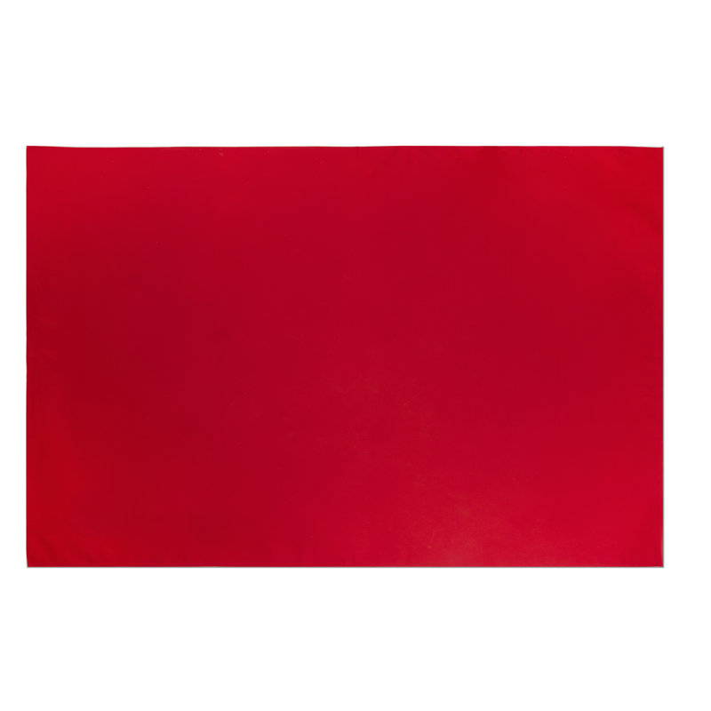 Panama Color Tablecloth, Red, 140cm W x 180cm L 