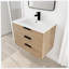 Meuble-lavabo de 30 po avec comptoir (G-CVB01430LIMO-GRB3020MOWH)