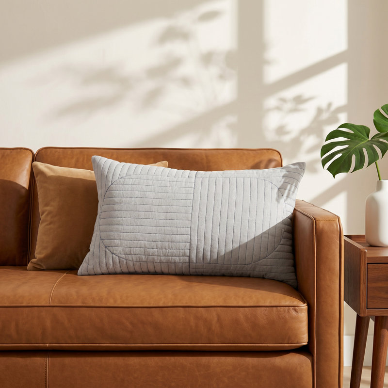 Cristina Cotton Lumbar Rectangular Pillow Cover