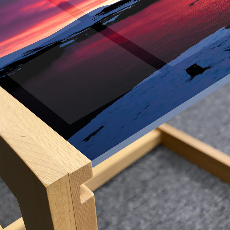 Jakodi Sled Coffee Table, 40cm H x 74cm W x 62cm D