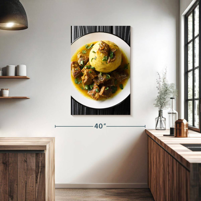 Yarlin Puerto Rican Mofongo, 39" H x 26" W