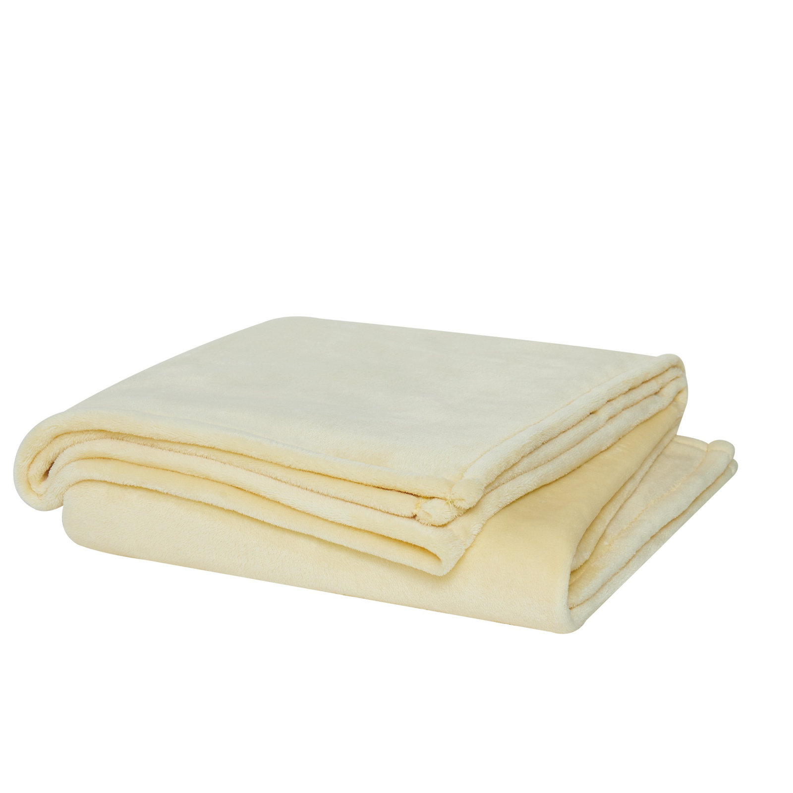 Balee Knitted Throw Blanket, 60" W x 80" L, Yellow