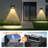 Solar Powered Integrated Led Deck Light Pack