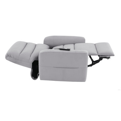 Freddie Gray Leather Aire Power Motion Recliner W/Lift
