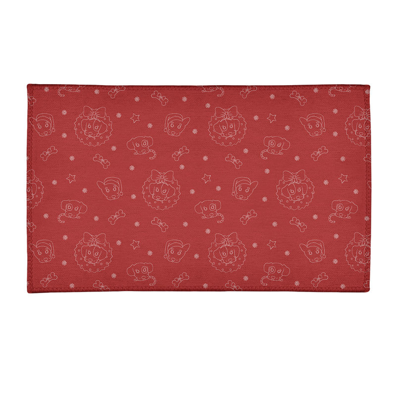 Chenille Indoor Rug, Rectangle 4' x 6'