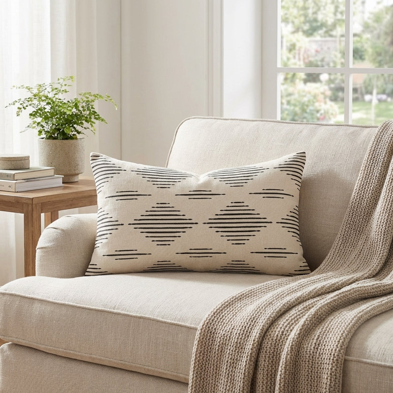 Oreiller luxueux en cristal, 20 po x 26 po, Coussin lombaire