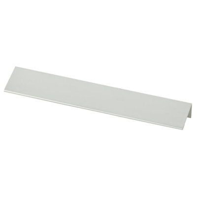 7-9/16" Modern Edge Pull Aluminum Finish