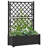 vidaXL Garden Raised Bed with Trellis, Raised Bed for Flowers and Plants, Planter with Drainage Hole, Outdoor and Indoor Use, PP-1667464532-1710729163