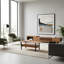 Meuble télé et table basse style Mid-Century moderne (ensemble de 2)