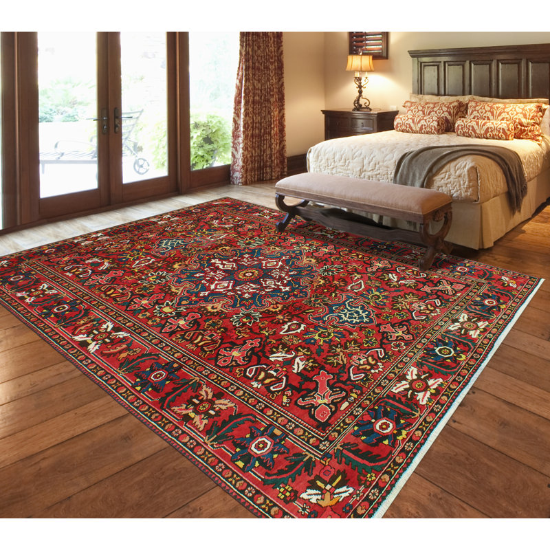 Tapis unique en laine 8 pi 6 po x 12 pi 7 po 2022 Brishana