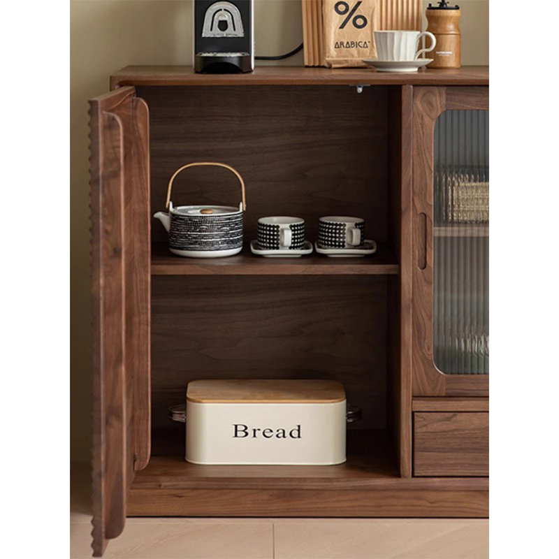 Armoire décorative de plancher à plafond à porte coulissante en verre, H 31,5 po x l 47,24 po x P 15,75 po