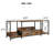 TV Console Table With Open Shelves Entryway Table Sofa Table Wood Console Table