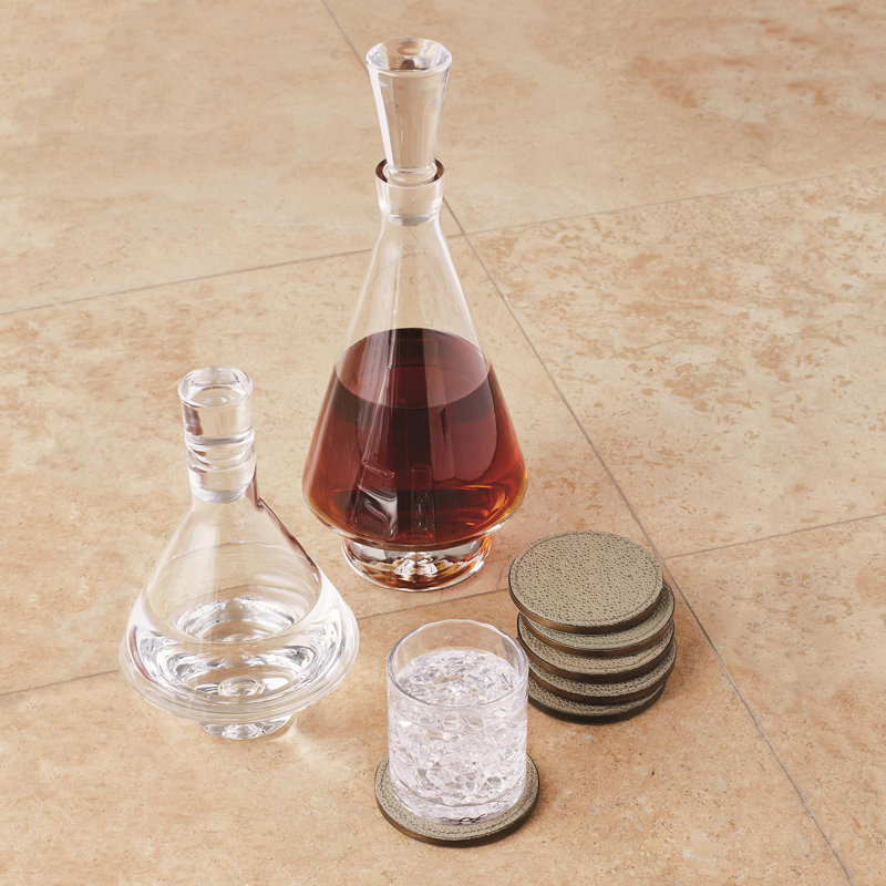 Fat Bottom Decanter-Clear