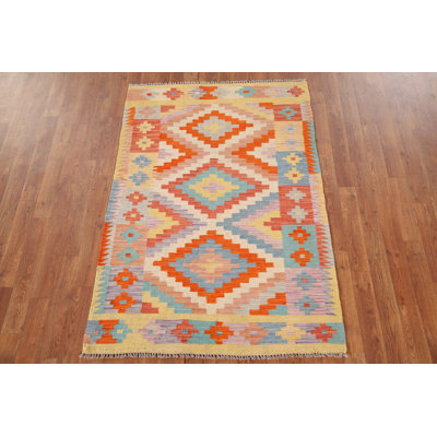 Tapis oriental en laine South Western Kilim 3 x 5