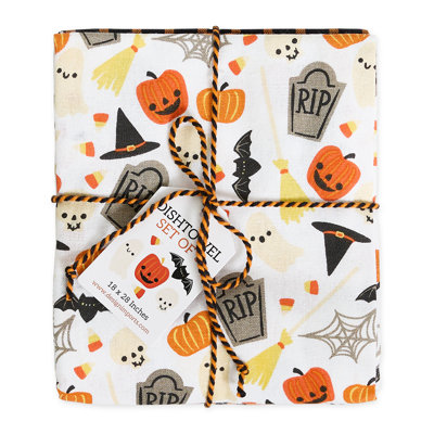  Halloween Fun Dishtowel Set Of 3