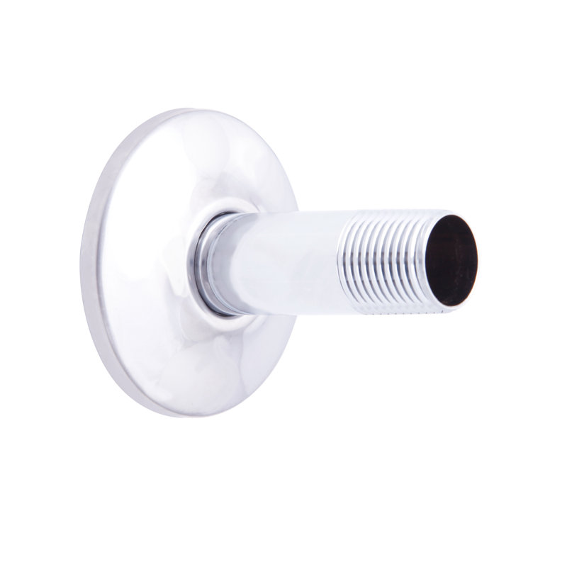 3" Ceiling Shower Arm with Flange, Polished Chrome