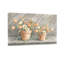 Plantes et fleurs pots de fleurs sur fond en bois-1584909676