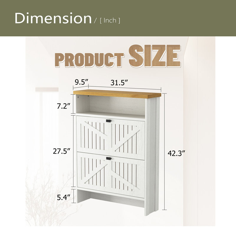 Armoire à chaussures pliante en MDF multi-fonctionnelle, minimaliste et moderne