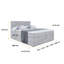 Brusch Pocket Spring Mattress Divan Bed Set-1517374732-1517374729