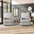 Phaith 29.5" Wide Modern Refined Linen Upholstered Standard Manual Recliner (Set of 2)-101931483