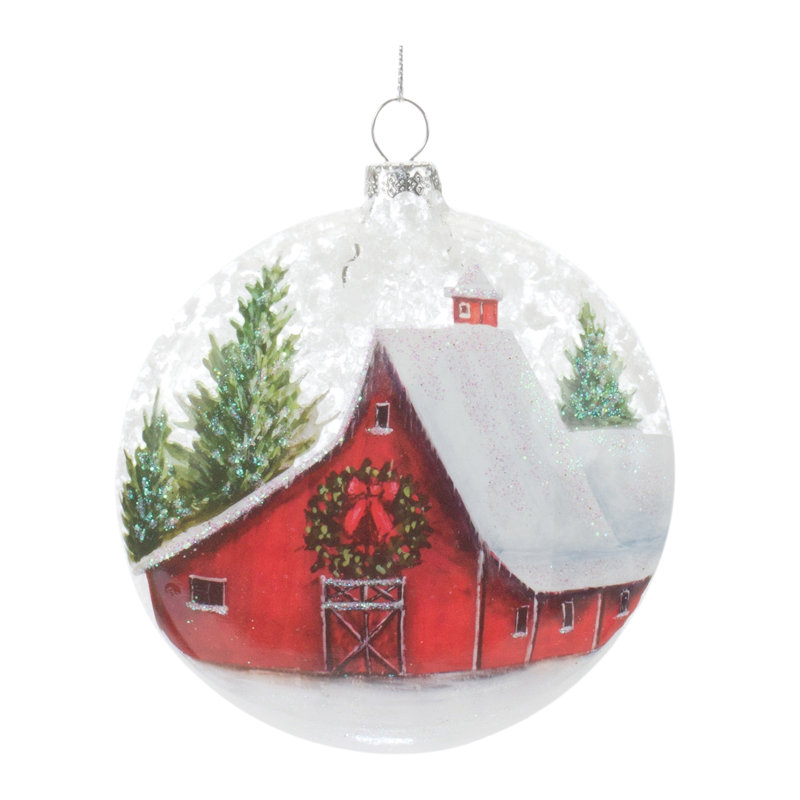 4.5'' Glass Ball Ornament