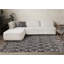 Tapis gris à poils longs Keemia -2146009558