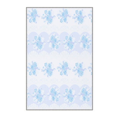 Premium Hall Carpet (2.6 x 9.8 ft), 100% Polyester, 0.3 in Pile Height | Antibacterial, Non-Slip Underside, 3D Digital Print | Machine Washable, Durable, Ideal for Home & Office, Easy Maintenance