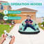 Voiture autoportée 12V pour enfants, jouets électriques pour tout-petits avec télécommande, affichage de la batterie, rotation à 360 degrés-127664008